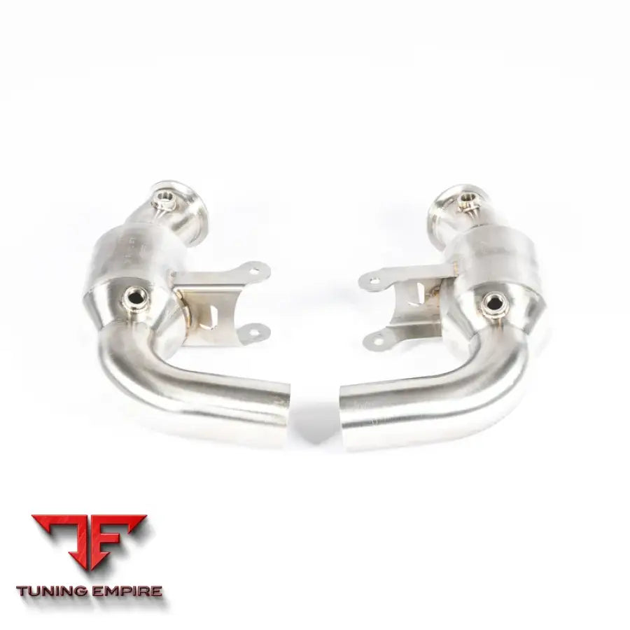 JCR PORSCHE SUPERLIGHT RACE PIPE (SILENCED / RACE CATS) EXHAUST SYSTEM