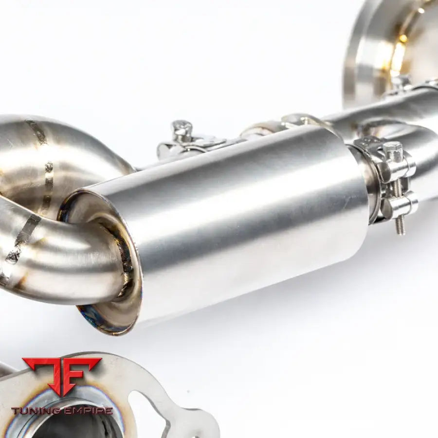 JCR PORSCHE SUPERLIGHT RACE PIPE (VALVED / CAT DELETE) EXHAUST SYSTEM