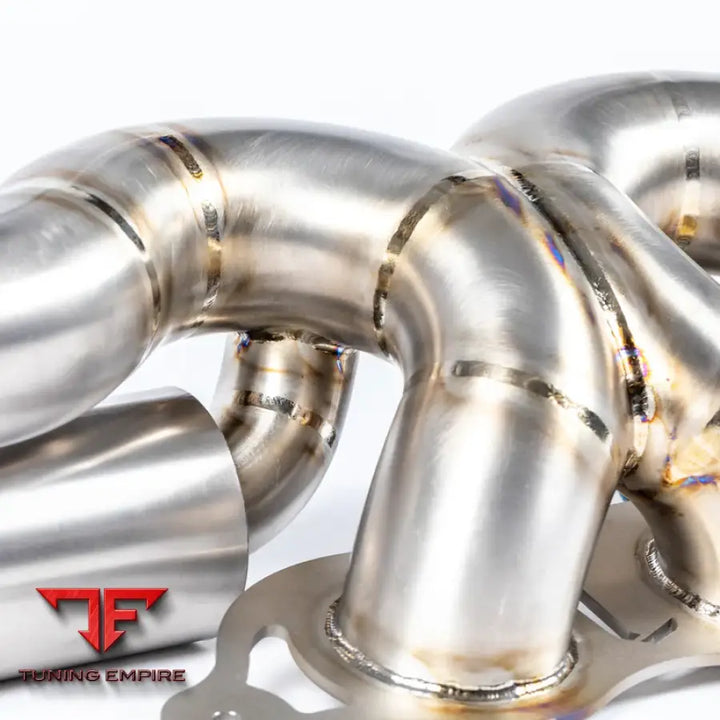 JCR PORSCHE SUPERLIGHT RACE PIPE (VALVED / CAT DELETE) EXHAUST SYSTEM