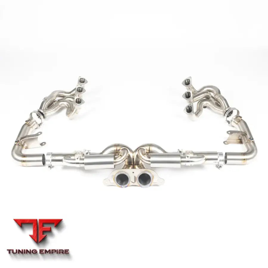 JCR PORSCHE SUPERLIGHT RACE PIPE (VALVED / CAT DELETE) EXHAUST SYSTEM