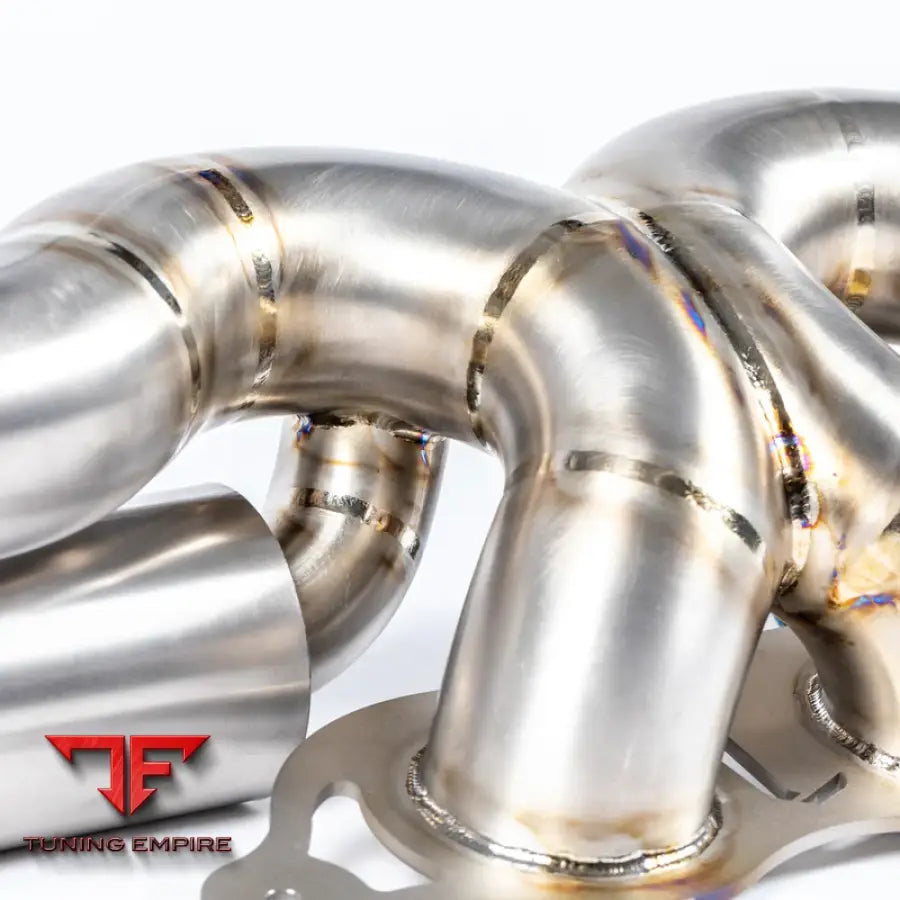 JCR PORSCHE SUPERLIGHT RACE PIPE (VALVED / CAT DELETE) EXHAUST SYSTEM