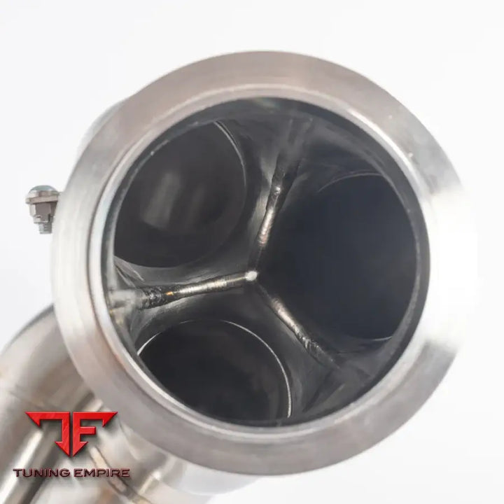 JCR PORSCHE SUPERLIGHT RACE PIPE (VALVED / RACE CATS) EXHAUST SYSTEM