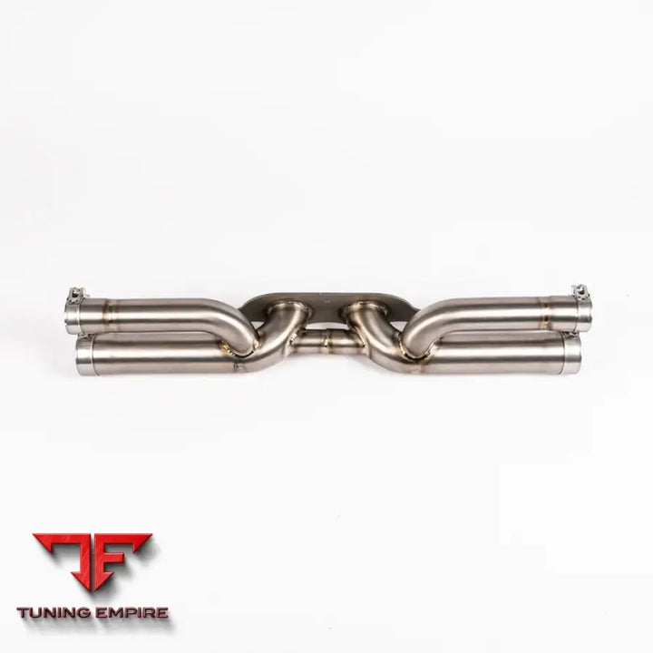 JCR PORSCHE 991.1 GT3 TITANIUM CENTRE BYPASS (NON SILENCED EXHAUST SYSTEM