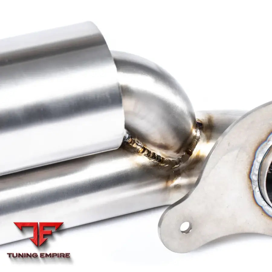 JCR PORSCHE 991.1 GT3 TITANIUM CENTRE BYPASS (SILENCED) EXHAUST SYSTEM