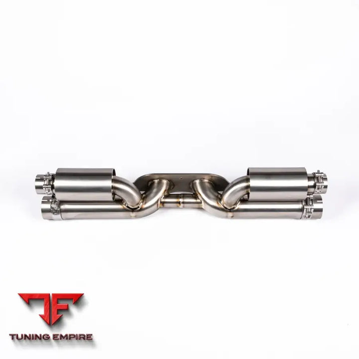 JCR PORSCHE 991.1 GT3 TITANIUM CENTRE BYPASS (SILENCED) EXHAUST SYSTEM