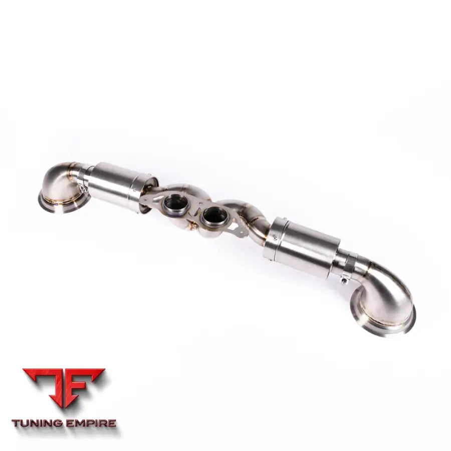 JCR PORSCHE 991.1 GT3 TITANIUM OPF RACE PIPE (SILENCED) EXHAUST SYSTEM