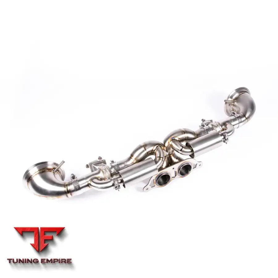 JCR PORSCHE TITANIUM RACE PIPE (VALVED) EXHAUST SYSTEM