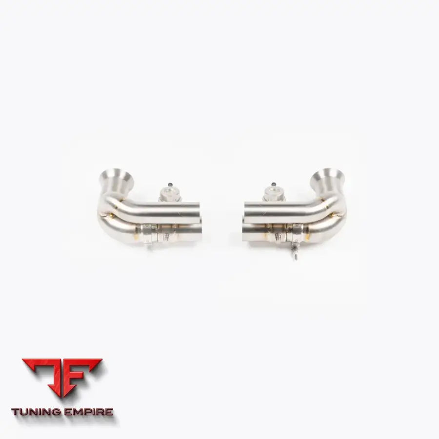 JCR PORSCHE 991.1 GT3 TITANIUM SIDE SILENCER BYPASS (VALVED) EXHAUST SYSTEM