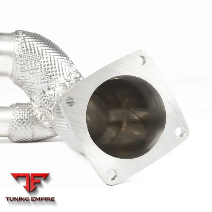 JCR PORSCHE INCONEL CAT DELETES (HEAT SHIELDED) EXHAUST SYSTEM