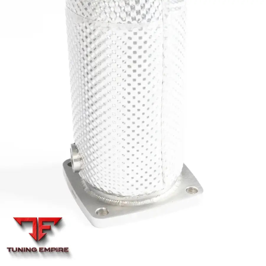 JCR PORSCHE INCONEL CAT DELETES (HEAT SHIELDED) EXHAUST SYSTEM