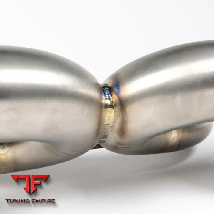 JCR PORSCHE TITANIUM CENTRE (NON VALVED) EXHAUST SYSTEM