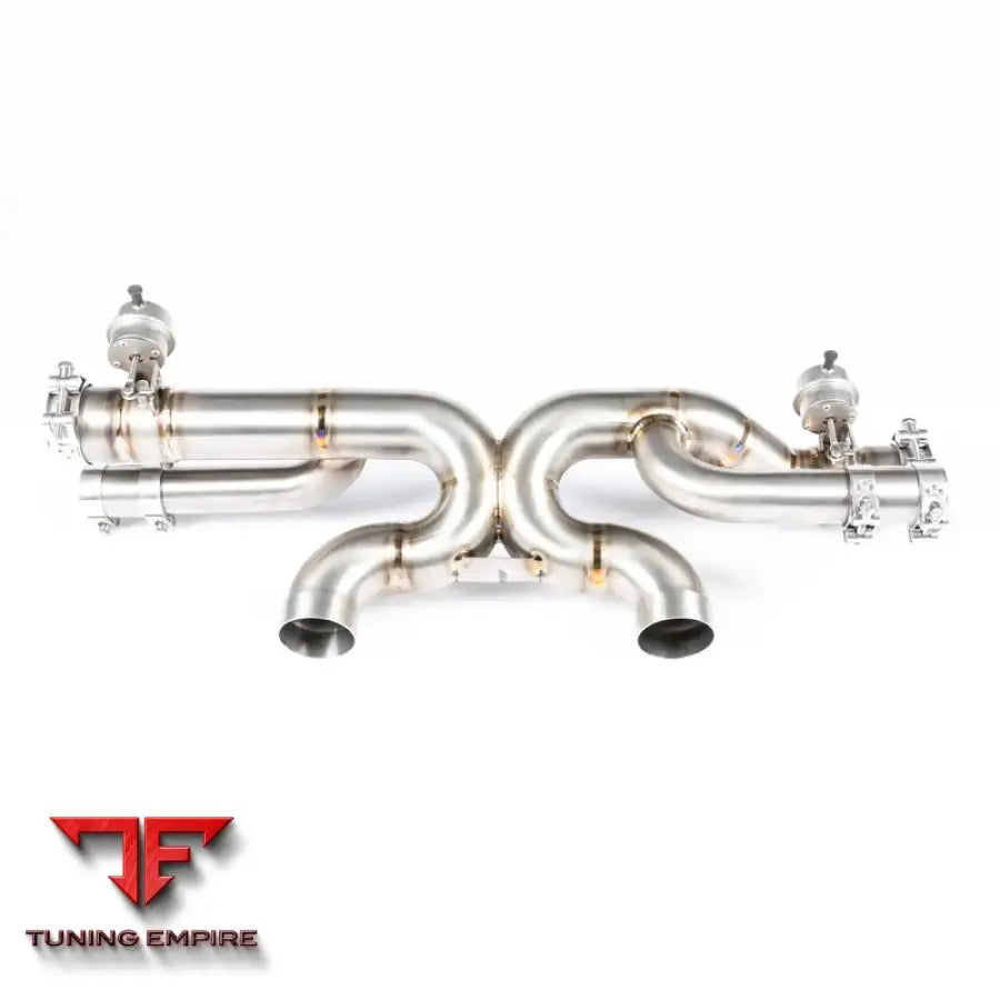 JCR PORSCHE 991.2 CARRERA TITANIUM CENTRE (VALVED) EXHAUST SYSTEM