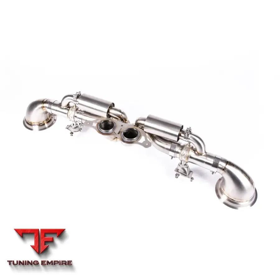 JCR PORSCHE 991.2 GT3 TITANIUM OPF RACE PIPE (VALVED) EXHAUST SYSTEM