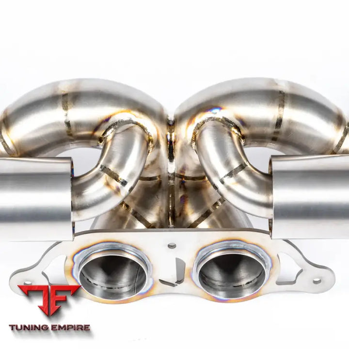 JCR PORSCHE 991.2 GT3 TITANIUM OPF RACE PIPE (VALVED) EXHAUST SYSTEM