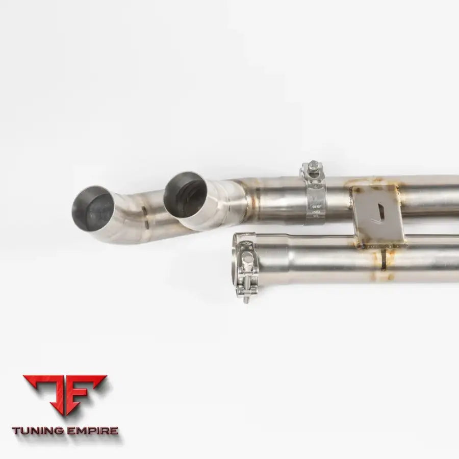 JCR PORSCHE TITANIUM CENTRE (NON SILENCED) (TURBO S EXCLUSIVE) EXHAUST SYSTEM