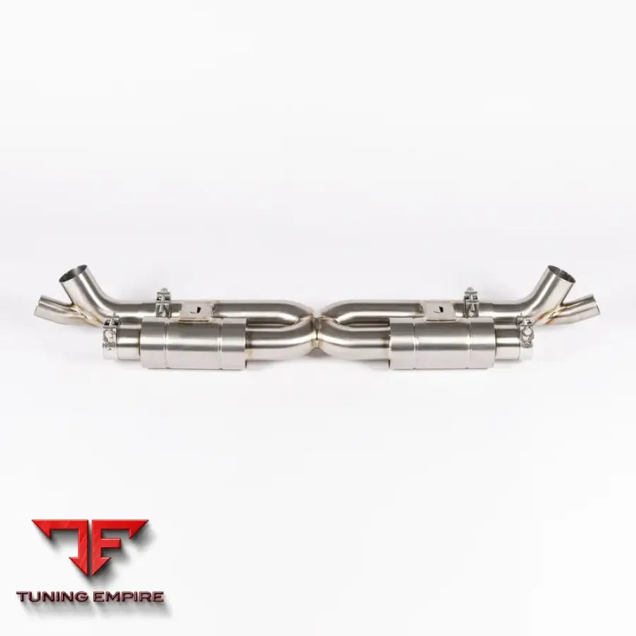 JCR PORSCHE TITANIUM CENTRE (SILENCED) EXHAUST SYSTEM