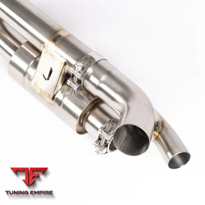 JCR PORSCHE TITANIUM CENTRE (SILENCED) EXHAUST SYSTEM