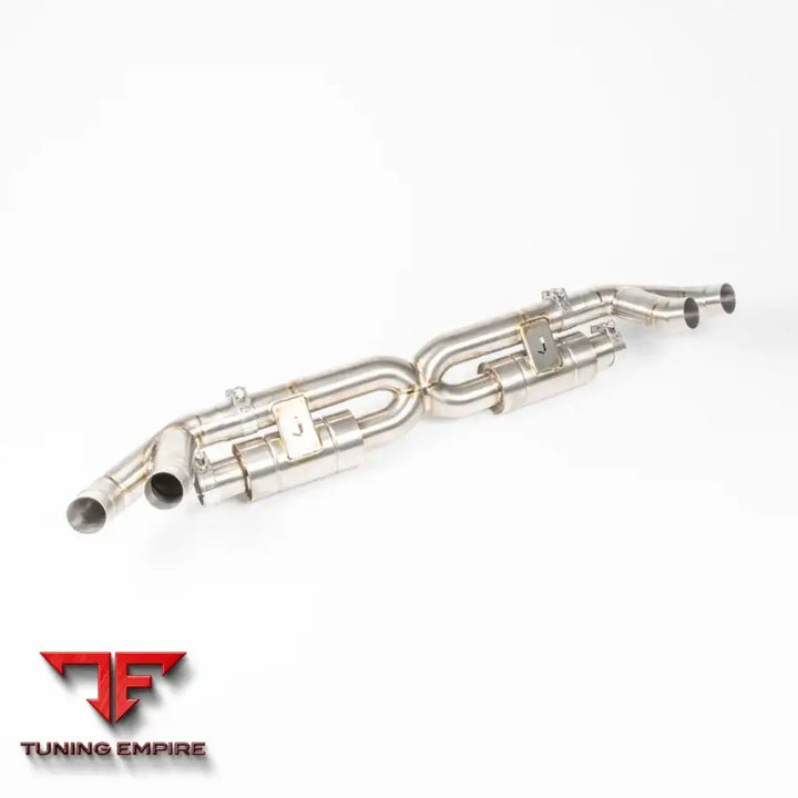 JCR PORSCHE TITANIUM CENTRE (SILENCED) (TURBO S EXCLUSIVE) EXHAUST SYSTEM
