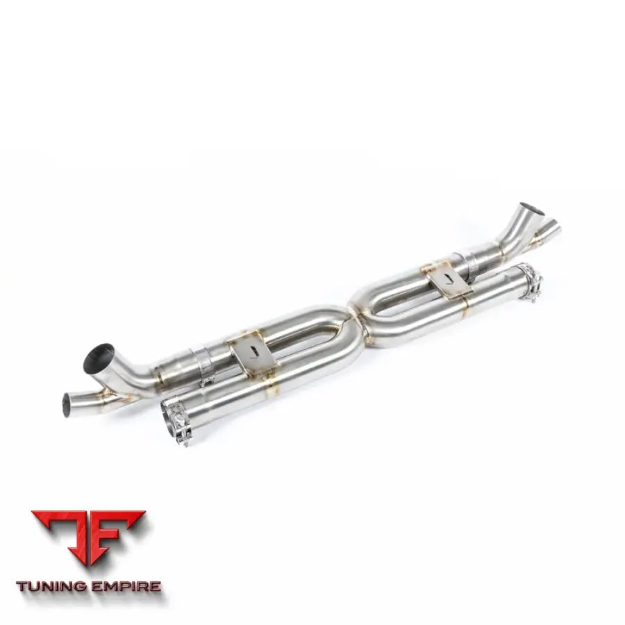 JCR PORSCHE TITANIUM CENTRE (NON SILENCED) EXHAUST SYSTEM