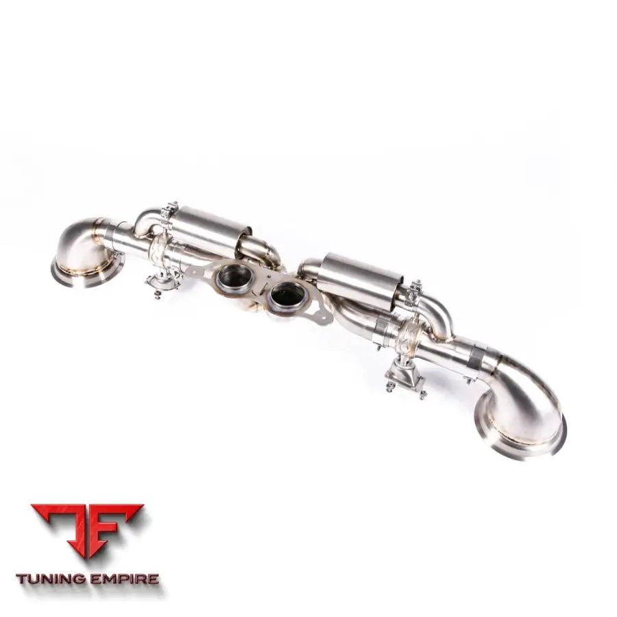 JCR PORSCHE 992.2 GT3 - TITANIUM RACE PIPE (VALVED) EXHAUST SYSTEM
