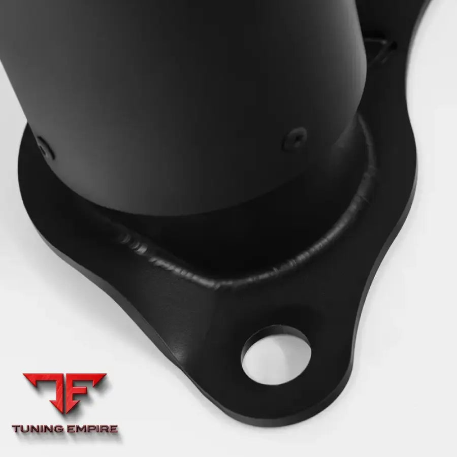 JCR PORSCHE OEM REPLACEMENT INCO/TI TIPS (ROLLED - BLACK COATED)