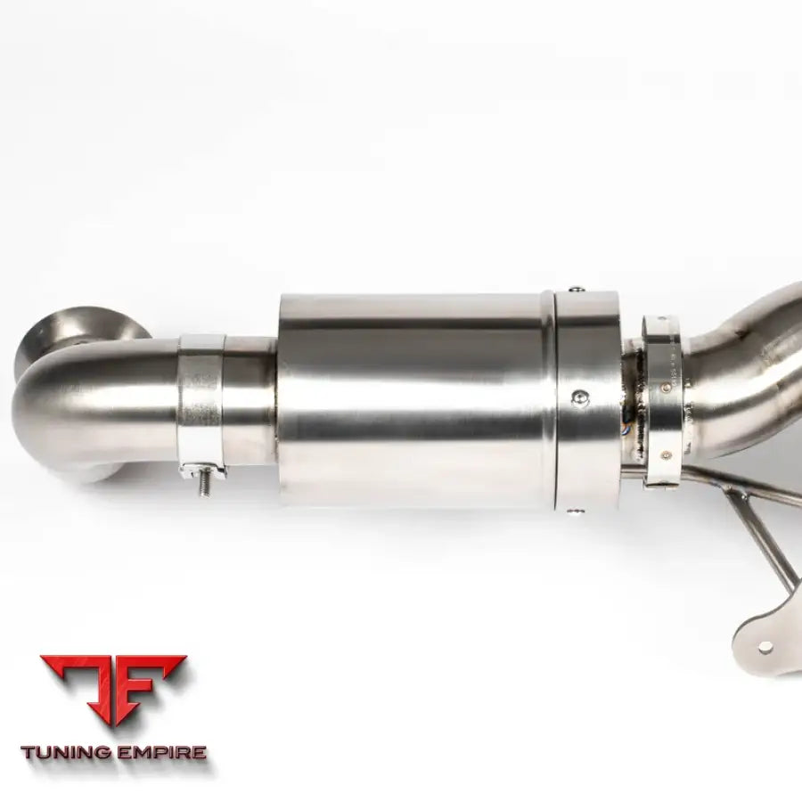 JCR PORSCHE 997.1 GT3 / RS TITANIUM SUPERLIGHT RACE PIPE (SILENCED) EXHAUST SYSTEM