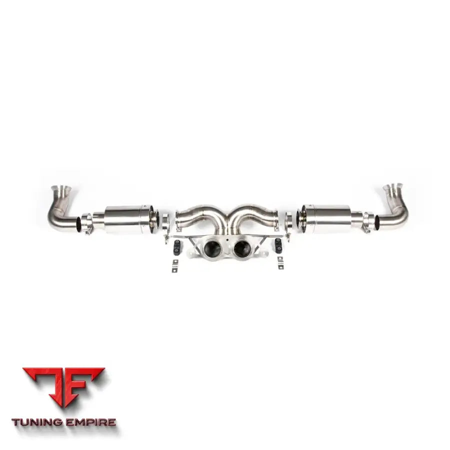 JCR PORSCHE 997.1 GT3 / RS TITANIUM SUPERLIGHT RACE PIPE (SILENCED) EXHAUST SYSTEM