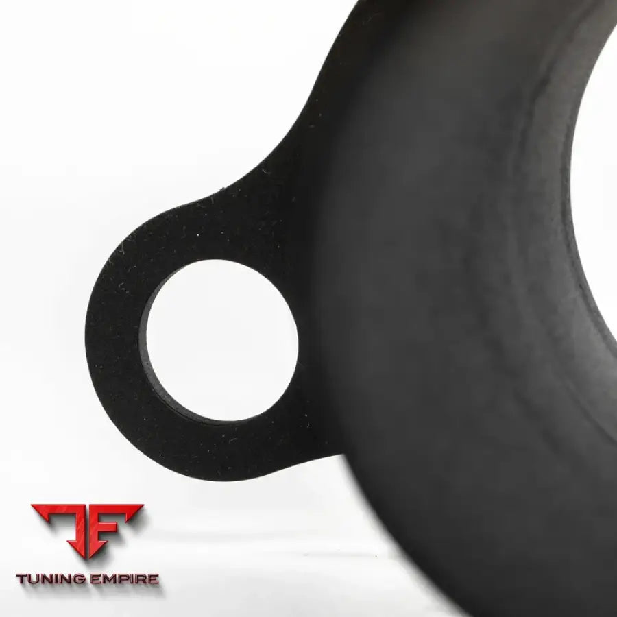 JCR PORSCHE TITANIUM EXHAUST TIPS (MEGAPHONE - BLACK COATED) EXHAUST SYSTEM