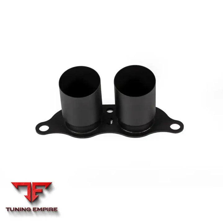 JCR PORSCHE TITANIUM EXHAUST TIPS (STRAIGHT - BLACK COATED)