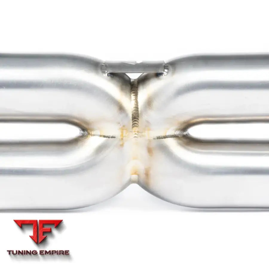 JCR PORSCHE TITANIUM CENTRE (NON SILENCED) EXHAUST SYSTEM