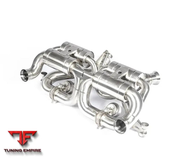 JCR PORSCHE CARRERA GT INCONEL VALVED RACE PIPE EXHAUST SYSTEM