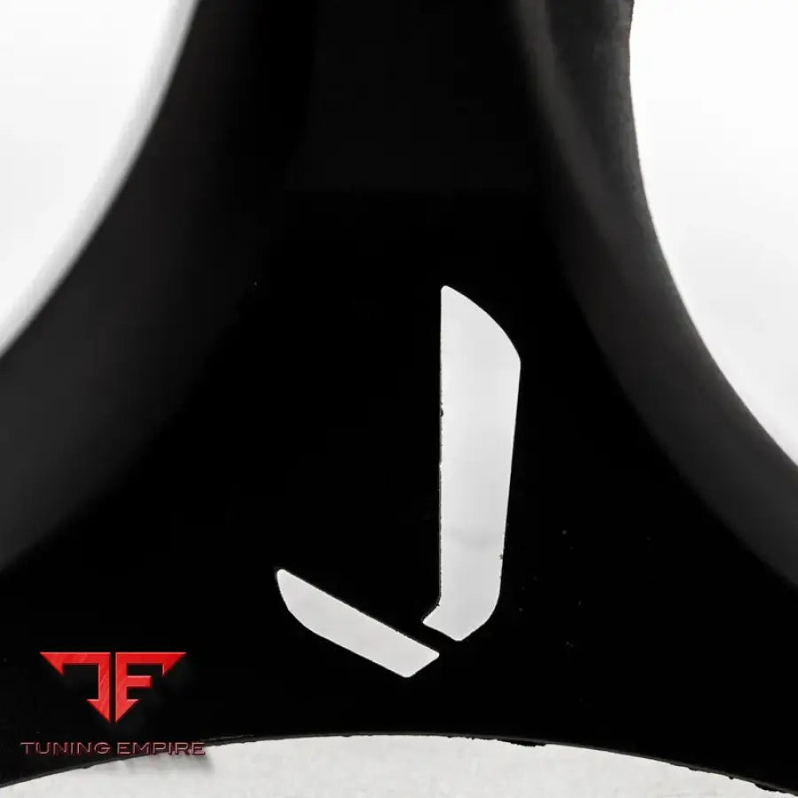 JCR PORSCHE OEM REPLACEMENT TITANIUM TIPS (STRAIGHT - BLACK COATED)