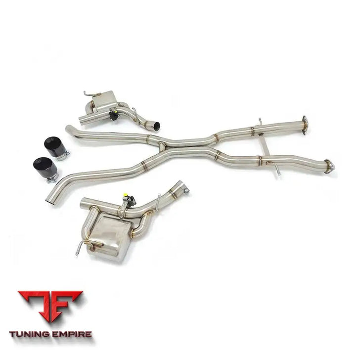 JEEP GRAND CHEROKEE SRT STAINLESS STEEL CATBACK RAZOR EXHAUST WITH MUFFLER VALVE