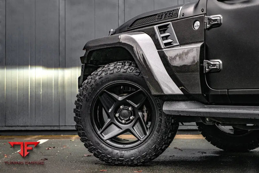 JEEP WRANGLER JL 2 DOOR BLACK HAWK BODY KIT 2018Y