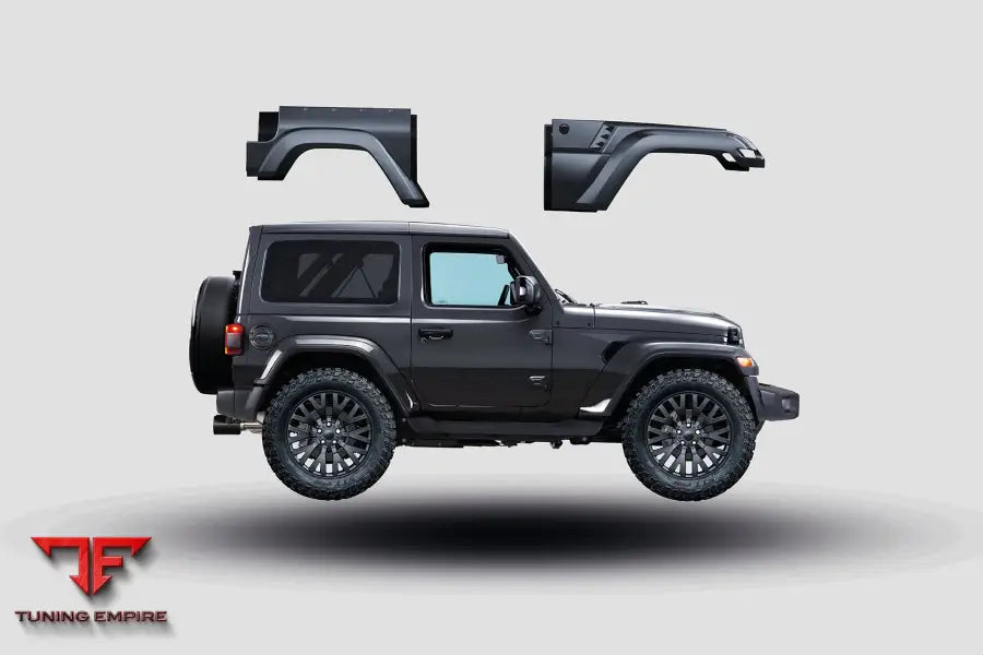 JEEP WRANGLER JL 2 DOOR BLACK HAWK BODY KIT 2018Y