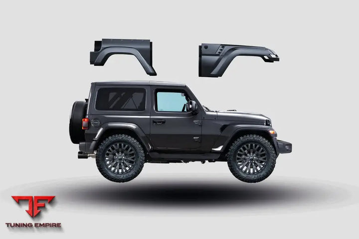 JEEP WRANGLER JL 2 DOOR BLACK HAWK BODY KIT 2018Y