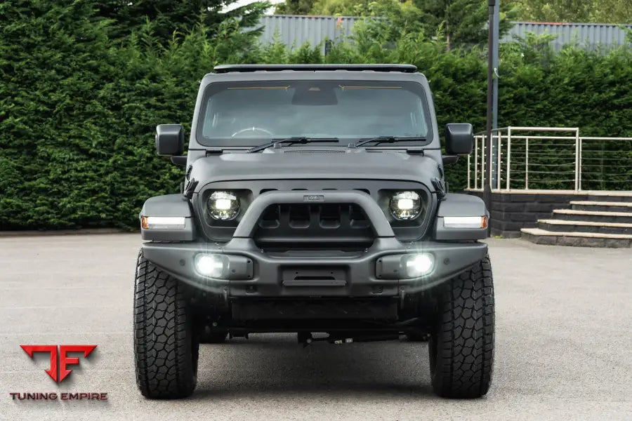 JEEP WRANGLER JL EXPEDITION FRONT BUMPER WITH INTEGRATED BAR 2018Y
