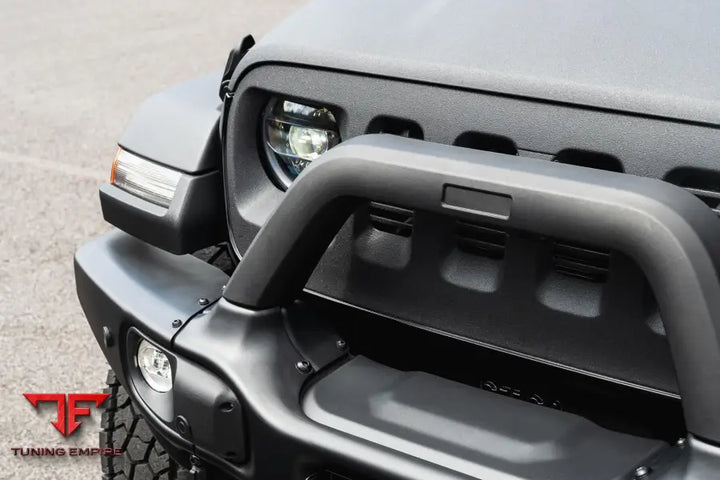 JEEP WRANGLER JL EXPEDITION FRONT BUMPER WITH INTEGRATED BAR 2018Y