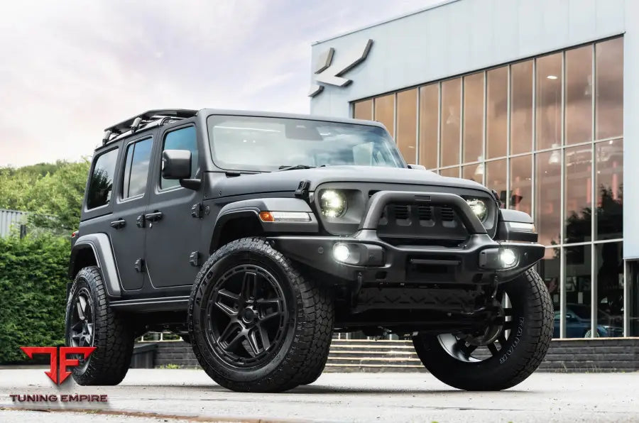 JEEP WRANGLER JL EXPEDITION FRONT BUMPER WITH INTEGRATED BAR 2018Y