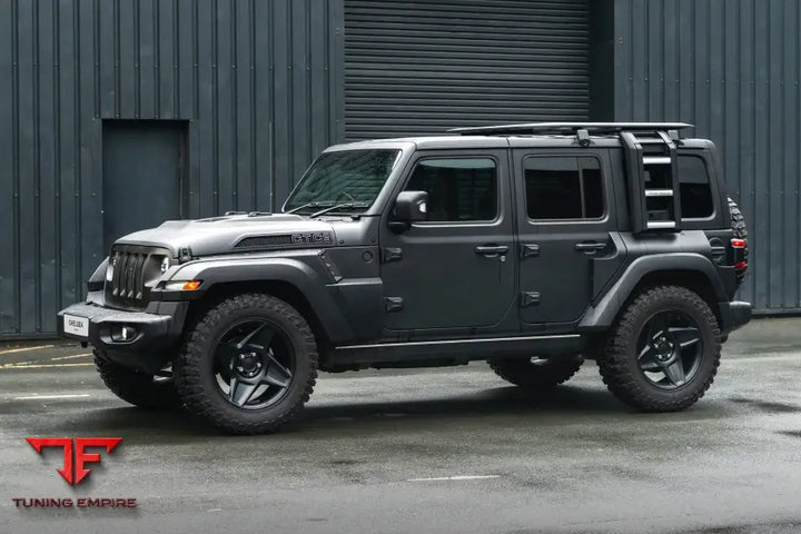 JEEP WRANGLER JL EXPEDITION ROOF RACK AND SIDE LADDER