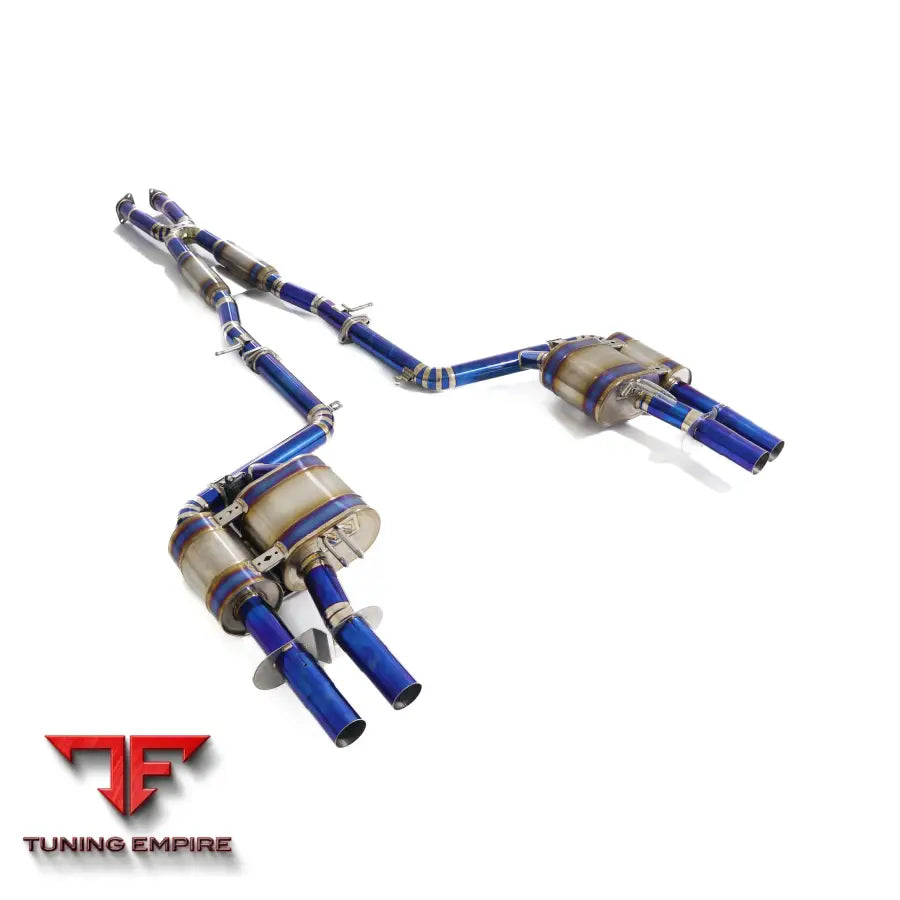 KIA STINGER 3.3T TITANIUM CATBACK EXHAUST WITH MUFFLER VALVE