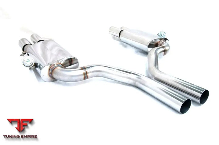 KREISSIEG BENTLEY FLYING SPUR STEINLESS FLOATING CURL TAIL ＆SAND BLAST “KSG” LOGO MARK WITH FIRST CAT-BACK F1 SOUND