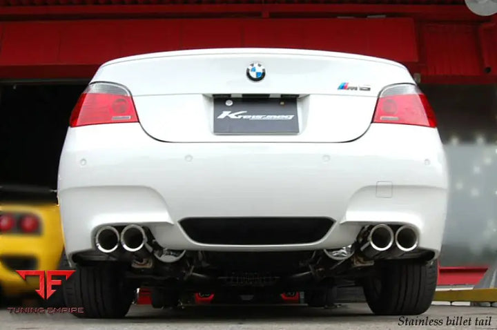 KREISSIEG BMW E60 M5 FIRST CAT-BACK F1 SOUND VALVETRONIC EXHAUST SYSTEM