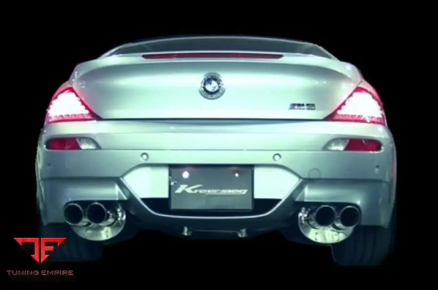 KREISSIEG BMW E63 M6 FIRST CAT-BACK F1 SOUND VALVETRONIC EXHAUST SYSTEM