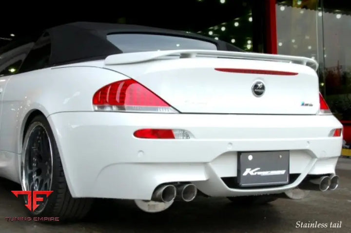 KREISSIEG BMW E63 M6 FIRST CAT-BACK F1 SOUND VALVETRONIC EXHAUST SYSTEM