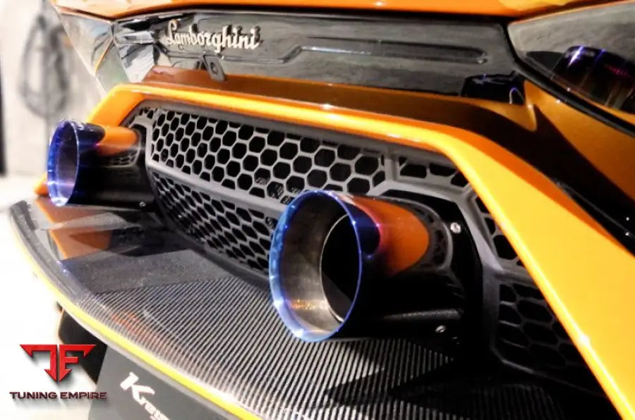KREISSIEG LAMBORGHINI AVENTADOR SVJ EXHAUST MUFFLER F1 SOUND VALVETRONIC EXHAUST SYSTEM SUPER HOWLING