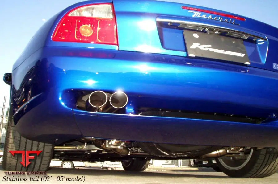 MASERATI COUPE/SPYDER EXHAUST MUFFLER CAT-BACK F1 SOUND VALVETRONIC EXHAUST SYSTEM