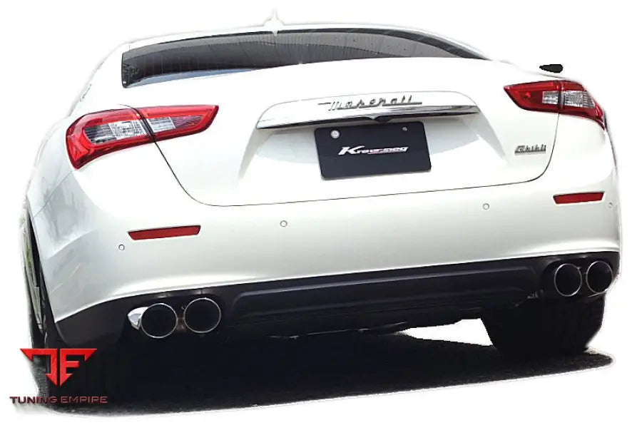 KREISSIEG MASERATI GHIBLI V6 EXHAUST MUFFLER CAT-BACK F1 SOUND VALVETRONIC EXHAUST SYSTEM