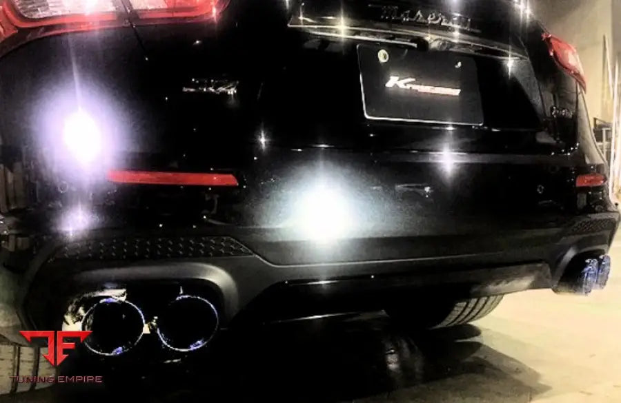 KREISSIEG MASERATI GHIBLI V6 EXHAUST MUFFLER CAT-BACK F1 SOUND VALVETRONIC EXHAUST SYSTEM