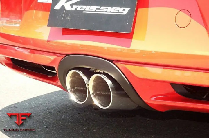 KREISSIEG PORSCHE 981 BOXTER & CAYMAN FIRST CAT-BACK F1 SOUND VALVETRONIC EXHAUST SYSTEM
